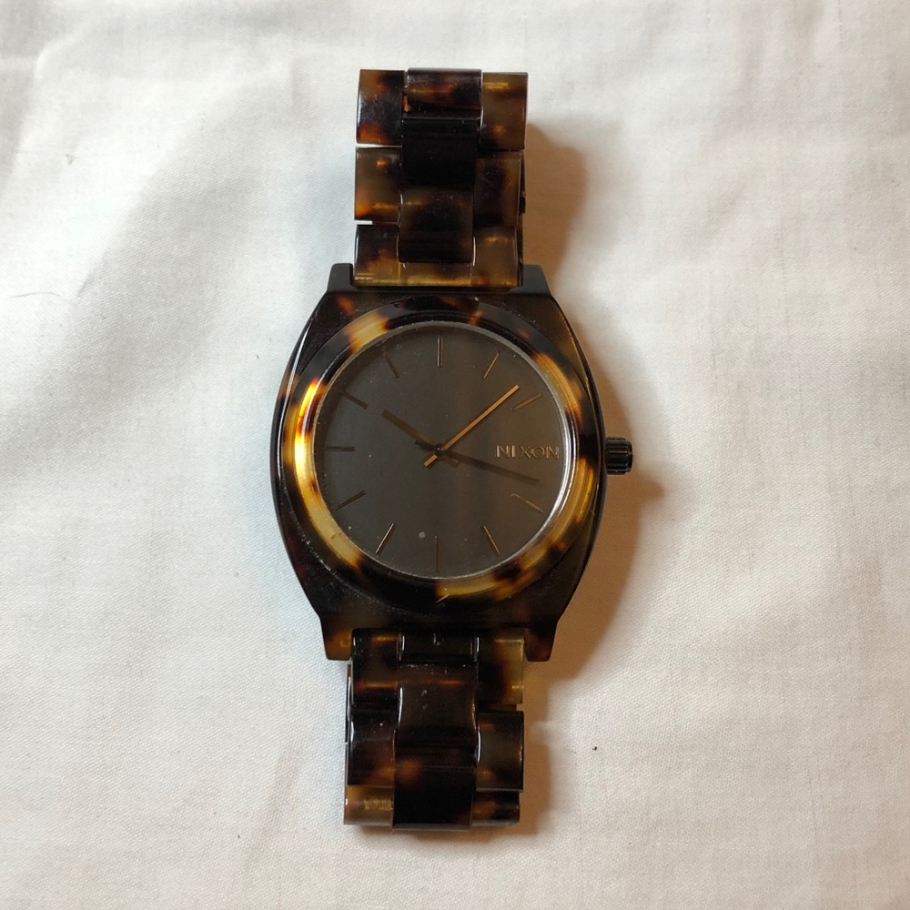 Nixon The Time Teller Acetate Tortoise